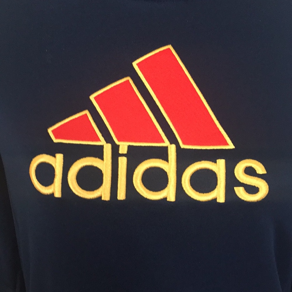 New BOYS ADIDAS SWEATSHIRT PULLOVER M MEDIUM 10/12 - Picture 6 of 8